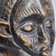 Decorative Carved Wood Guro Helmet Mask – Ivory Coast, 35 cm