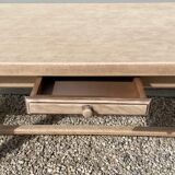 Sanded farmhouse table extensions 275 cm