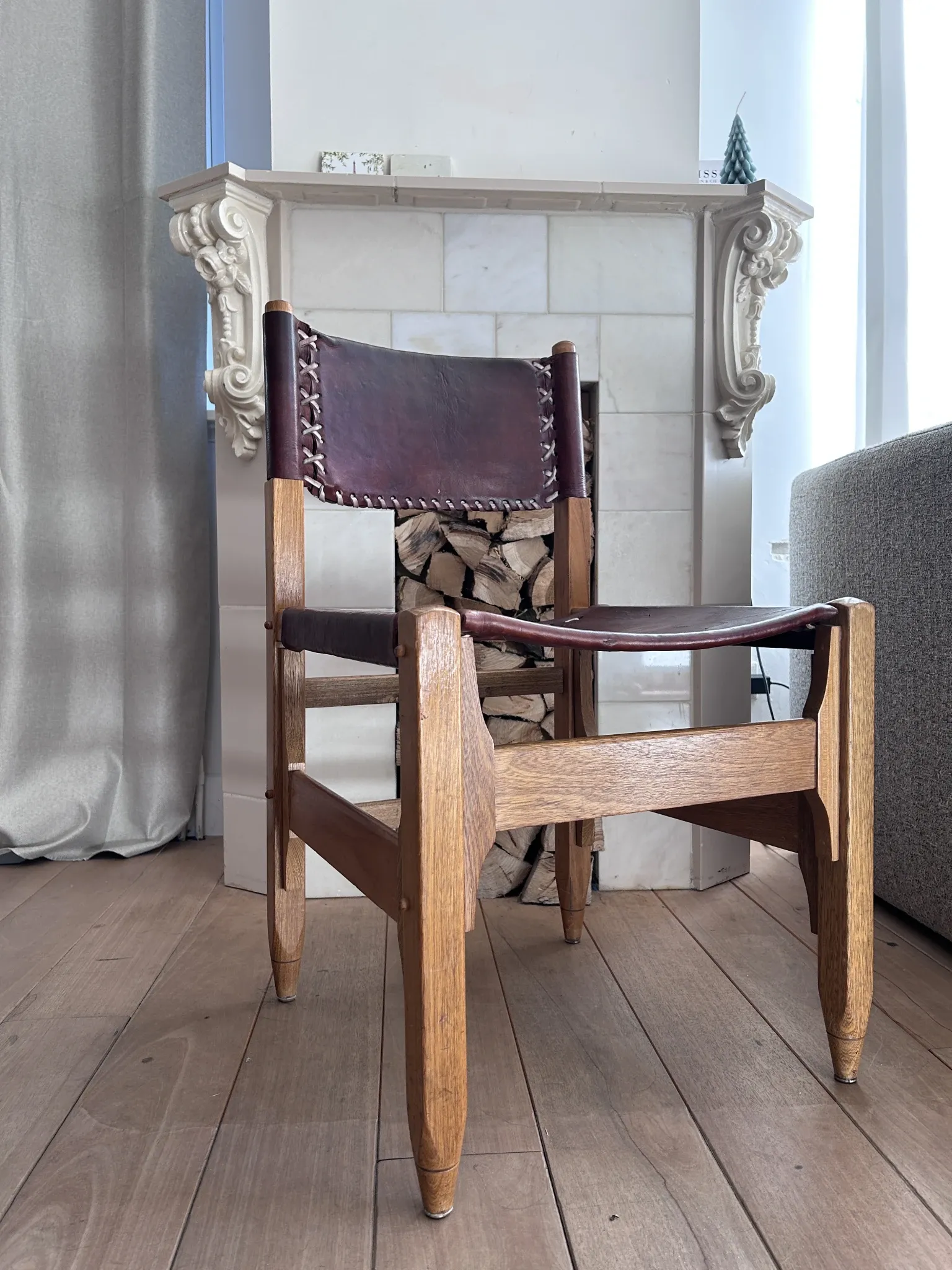 Vintage brutalist chair