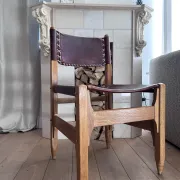 Vintage brutalist chair