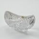 Oval salad bowl in cut crystal from Lorraine 1960 - crystal fruit bowl