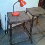 Square iron or stool table