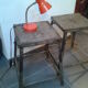 Square iron or stool table