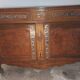 Provincial Louis XV walnut buffet from the 18th century.