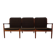 Teak Three-Seater Sofa by Svend Aage Eriksen for Glostrup, 1960s