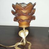 Bronze snake lamp