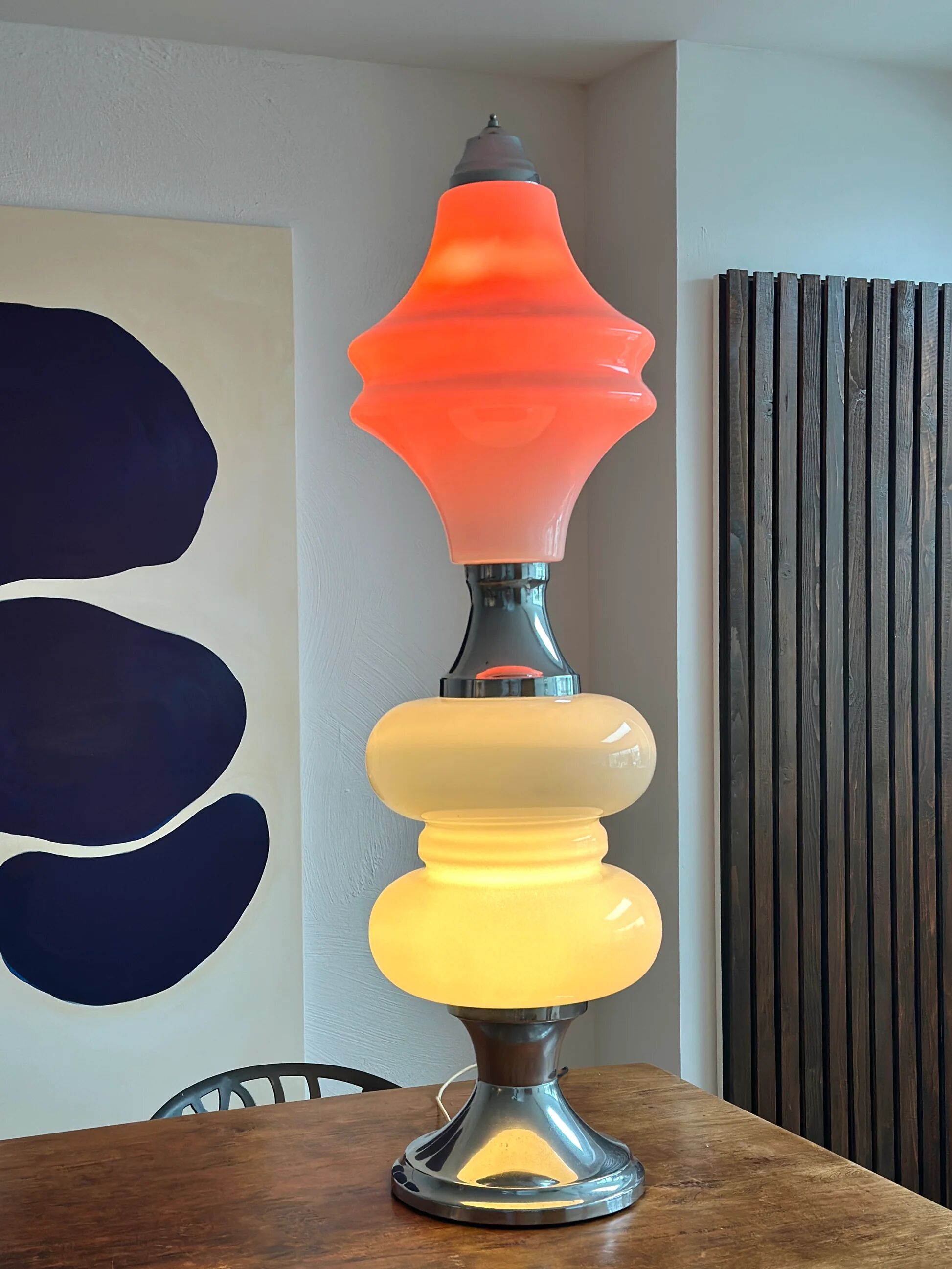 Rare Italian Space Age floor lamp