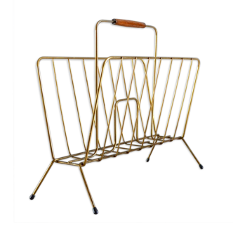 Vintage magazine rack 1950s