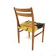 Set de 6 chaises scandinave en palissandre, Suède, 1960