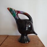 Vase vallauris gravé