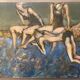 Tableau personnages à la piscine, XXe
