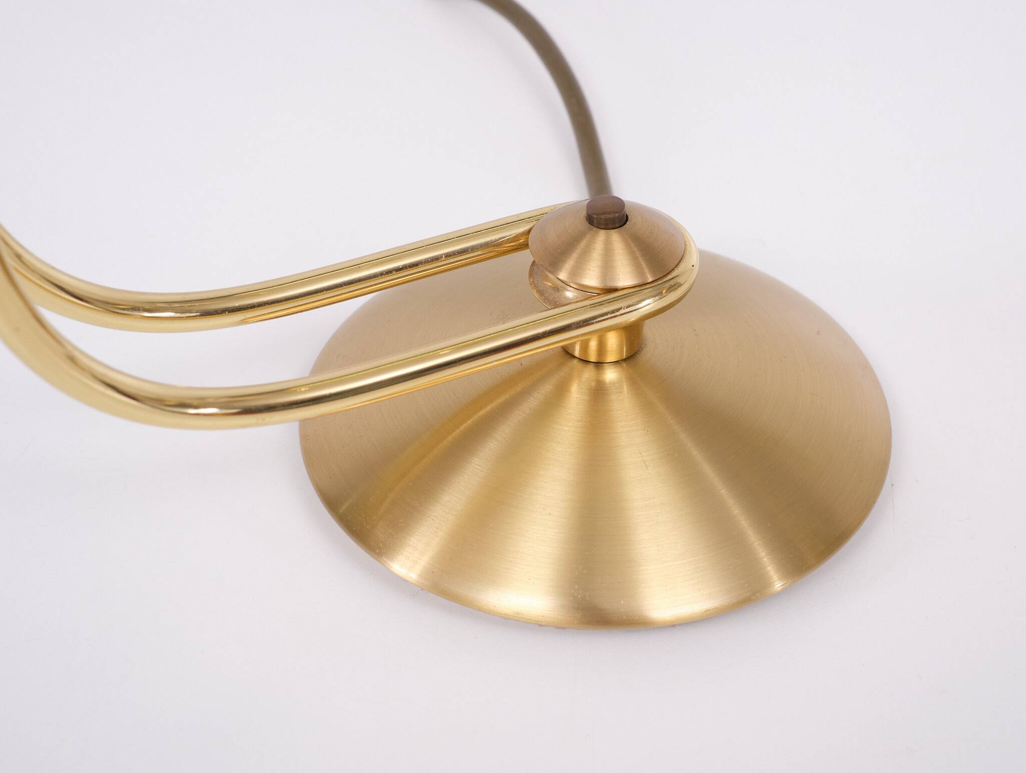 Holtkotter Brass Halogen Table lamps 1980s Germany