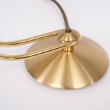 Lampes de table halogènes en laiton Holtkotter années 1980 Allemagne