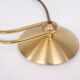 Holtkotter Brass Halogen Table lamps 1980s Germany
