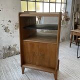 1960s oak storage unit