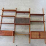 Scandinavian modular shelving system by Poul Cadovius for Gustav Bahus