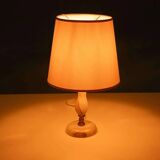 Bohemian table lamp from the 60s/70s, onyx and brass regency.