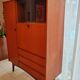 Scandinavian wardrobe, Scandinavian secretary, storage furniture.