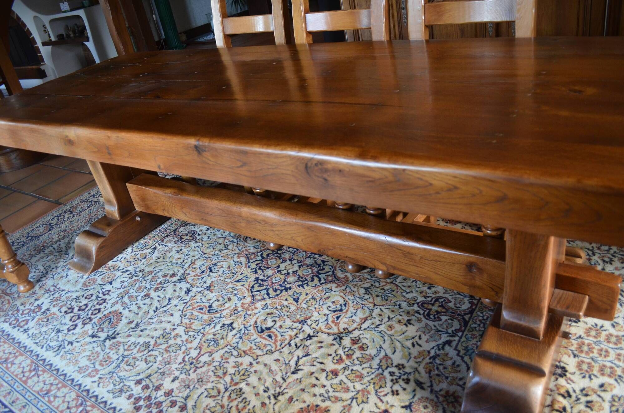 Monastery table and its 6 chairs | Selency