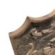 Cast iron fireplace plate