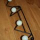 Patère 4 boules vert