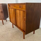 Vintage Danish buffets in rosewood from the 1960s.