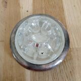 Glass and silver flower picks