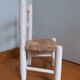 Chaise paillée enfant