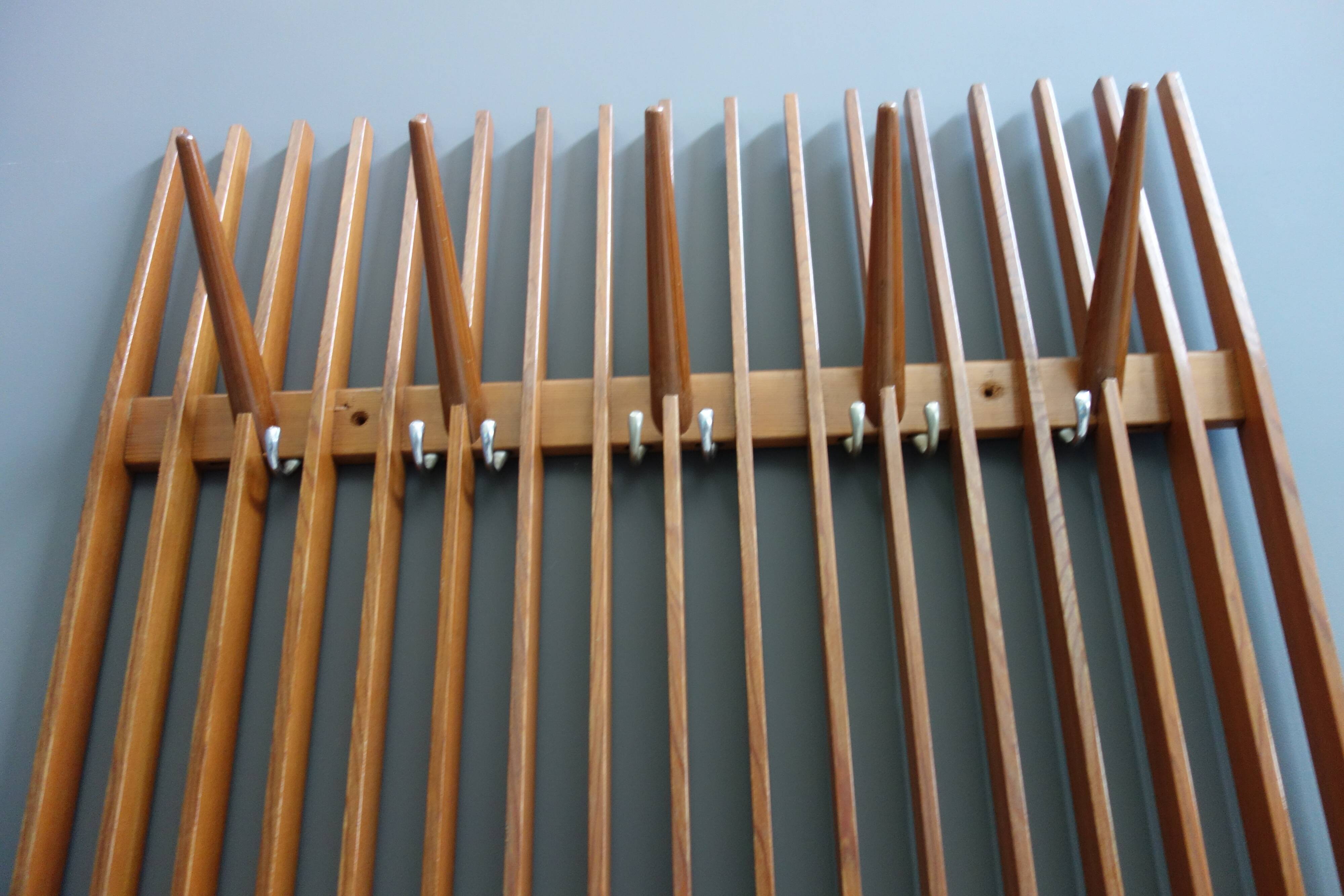 Teak coatrack 1960