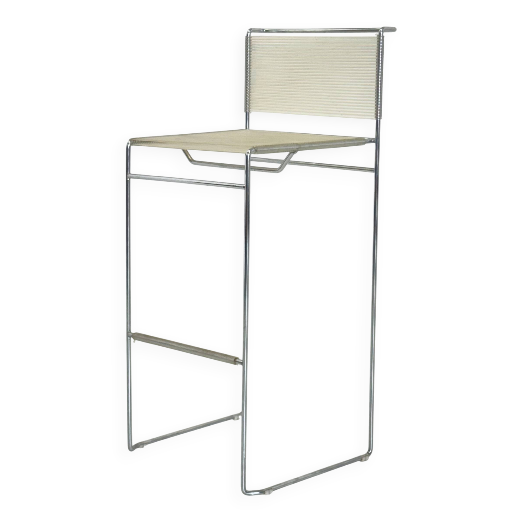 Italian design Flyline bar stool by Giandomenico Belotti