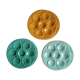6 assiettes à huîtres pastels proceram