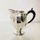 Art Deco milk jug CHRISTOFLE early 20th century in silver-plated metal with hallmark