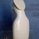 Buste vierge ceramique blanche / ecru ep 1950