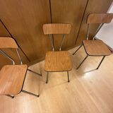 Vintage school chairs