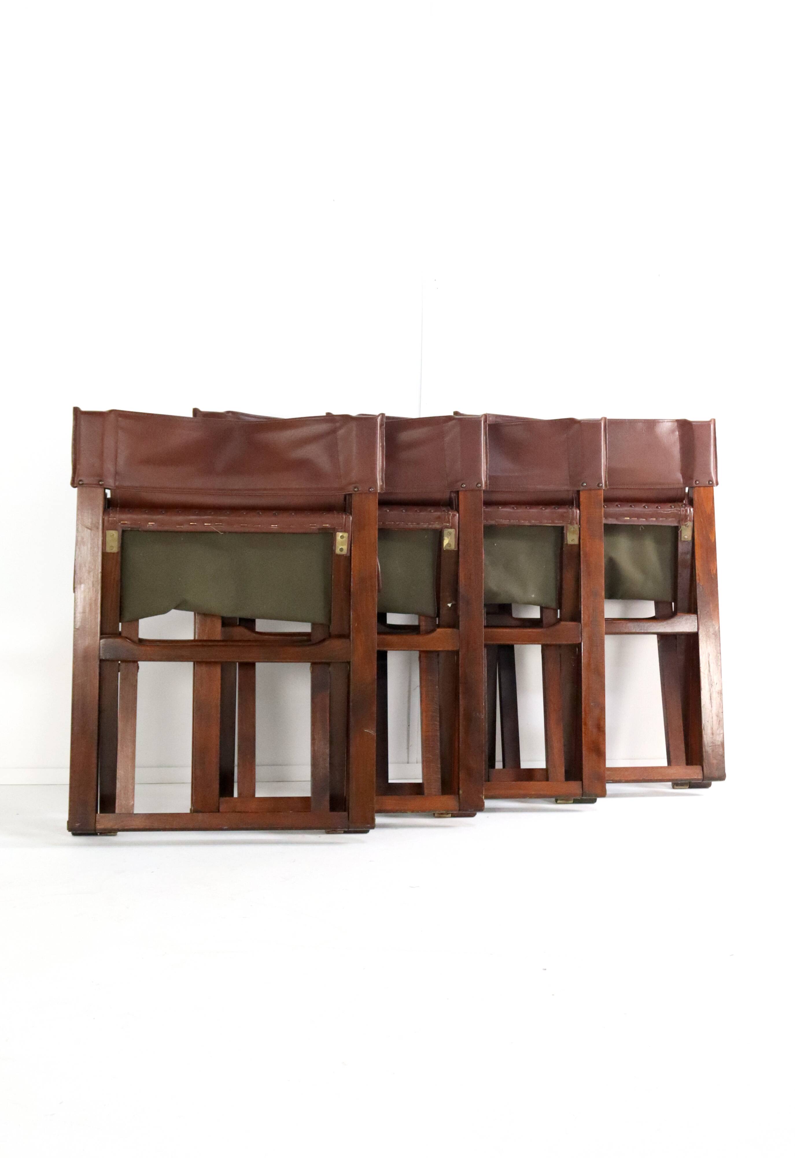 Folding safari chair | 4 stuks op voorraad