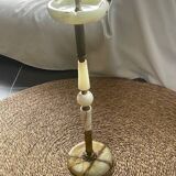 Onyx and brass ashtray