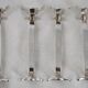 Christofle Chrysanthème, 4 silver-plated knife rests, excellent condition.