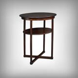 Beech pedestal table, by J. Hoffmann, Maison Thonet, Art Deco – 1930