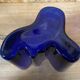 Cobalt blue Savoy vase by Alvar Aalto, numbered and signed 1989