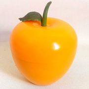 Seau à glace forme orange Années 70 Hauteur 17 cm