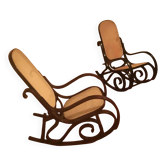 Pair of Thonet style armchairs, very good condition.