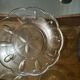 Set of 8 crystal bowls with floral decoration, France early 20th century.