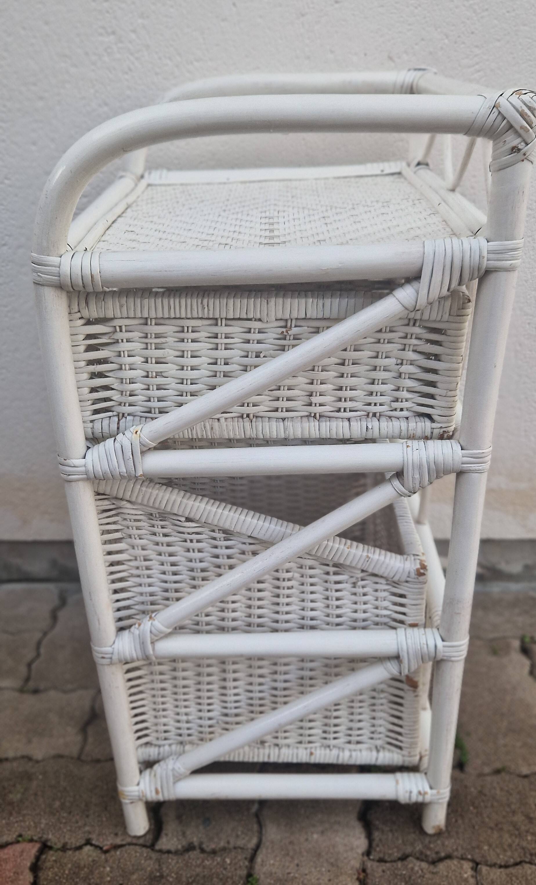 Rattan laundry basket furniture