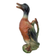 Vintage 1970s ceramic duck carafe.