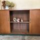 Mid century vintage sliding door line