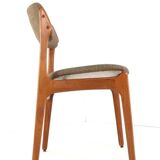 Set of 6 Erik Buch dining chairs 'Kongvund' - danish design teak
