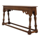 Banc en chêne sculpté jacobéen du XVIIe siècle, Royaume-Uni
