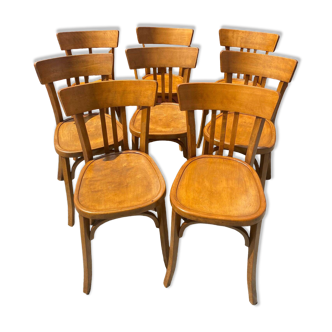 Set of 8 mahieu bistro chairs