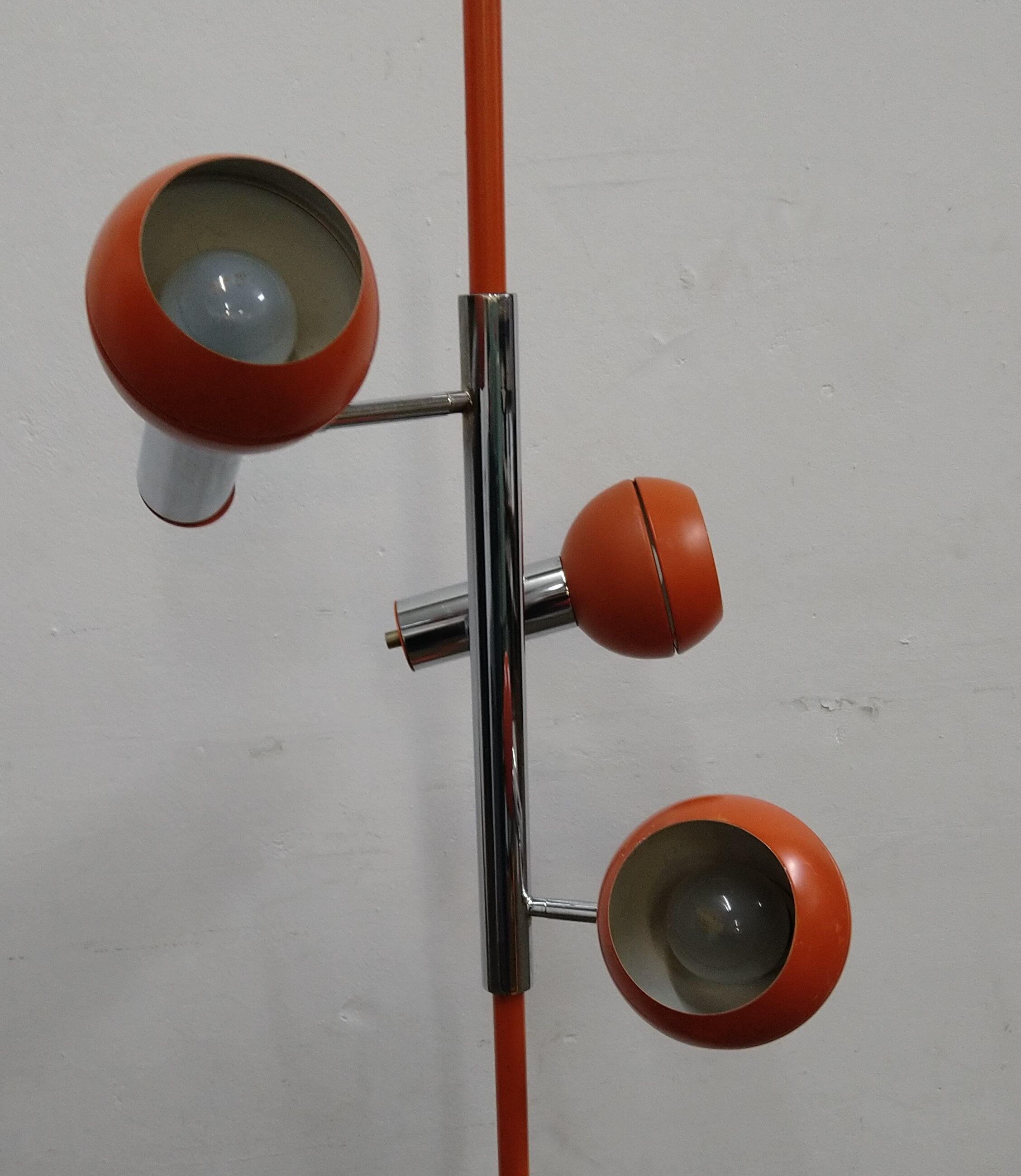 Vloerlamp jaren "70 van Koch & Lowy