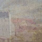 Painting, oil painting, Notre-Dame Bridge, Paris